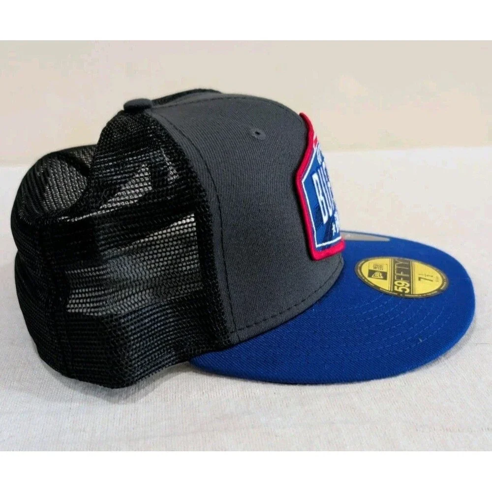 Buffalo Bills New Era 2021 Draft 59FIFTY Hat NFL Headwear New Mesh Back 7 1/2